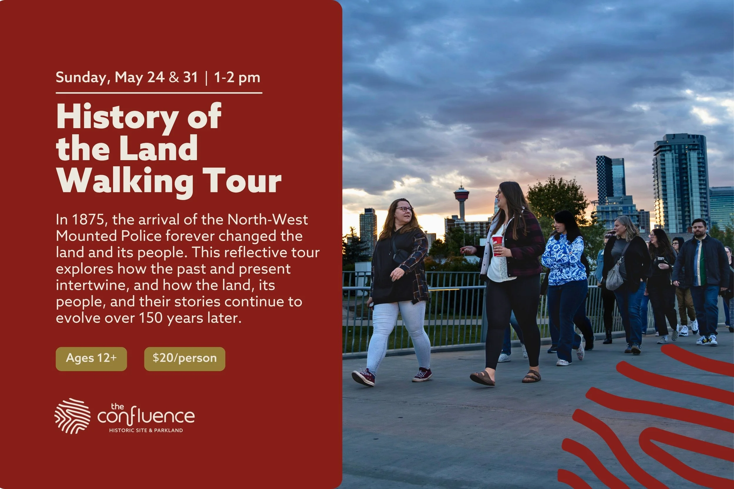 History of the Land Walking Tour