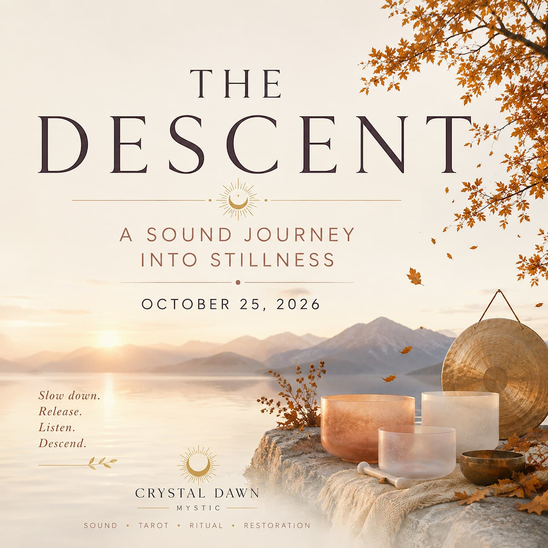 The Descent: A Sound Journey Into Stillness